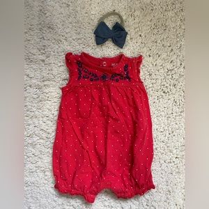 Red Romper